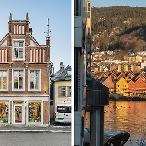  Appartamento Live In Historic Building - View To Bryggen